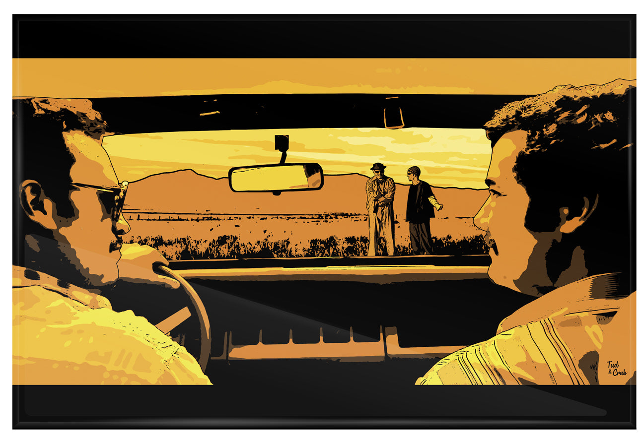 Tableau Plexiglas : Cross-over Breaking Bad et Narcos