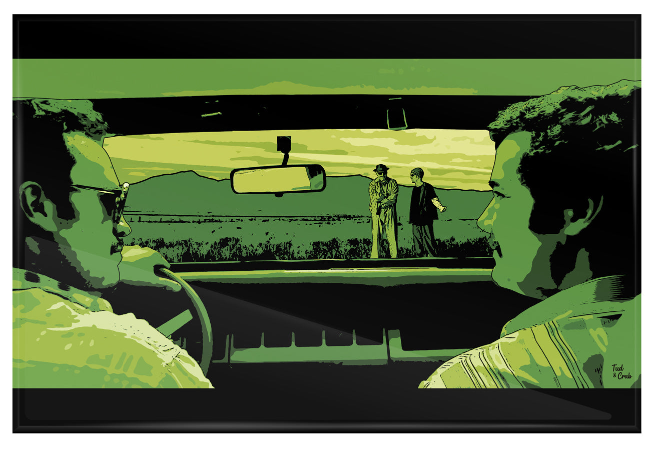 Tableau Plexiglas : Cross-over Breaking Bad et Narcos