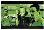 tableau crossover avec breaking bad et malcom couleur verte